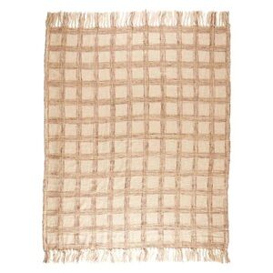 NEW Summer & Rose Checkered Throw Blanket